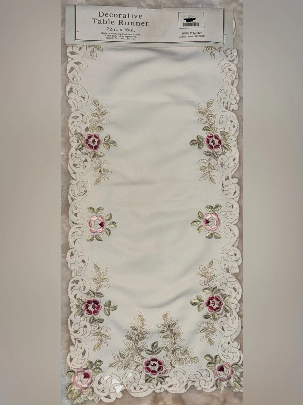 Decorative Table Runner Pack of 2 NWT